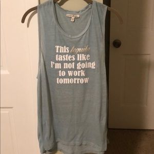 Express graphic tank size small